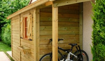 Découvrez Notre Abri de Jardin Mono pente  en Ossature Bois : La Solution Parfaite pour Votre Espace Extérieur