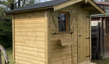 Abri de Jardin en Ossature Bois de 5 m² : Confort, Esthétique et Robustesse